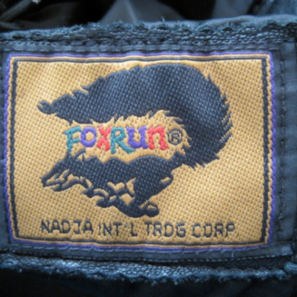 Womens FOXRUN Motorcycle Biker Jacket Leather VTG - Picture 7 of 7